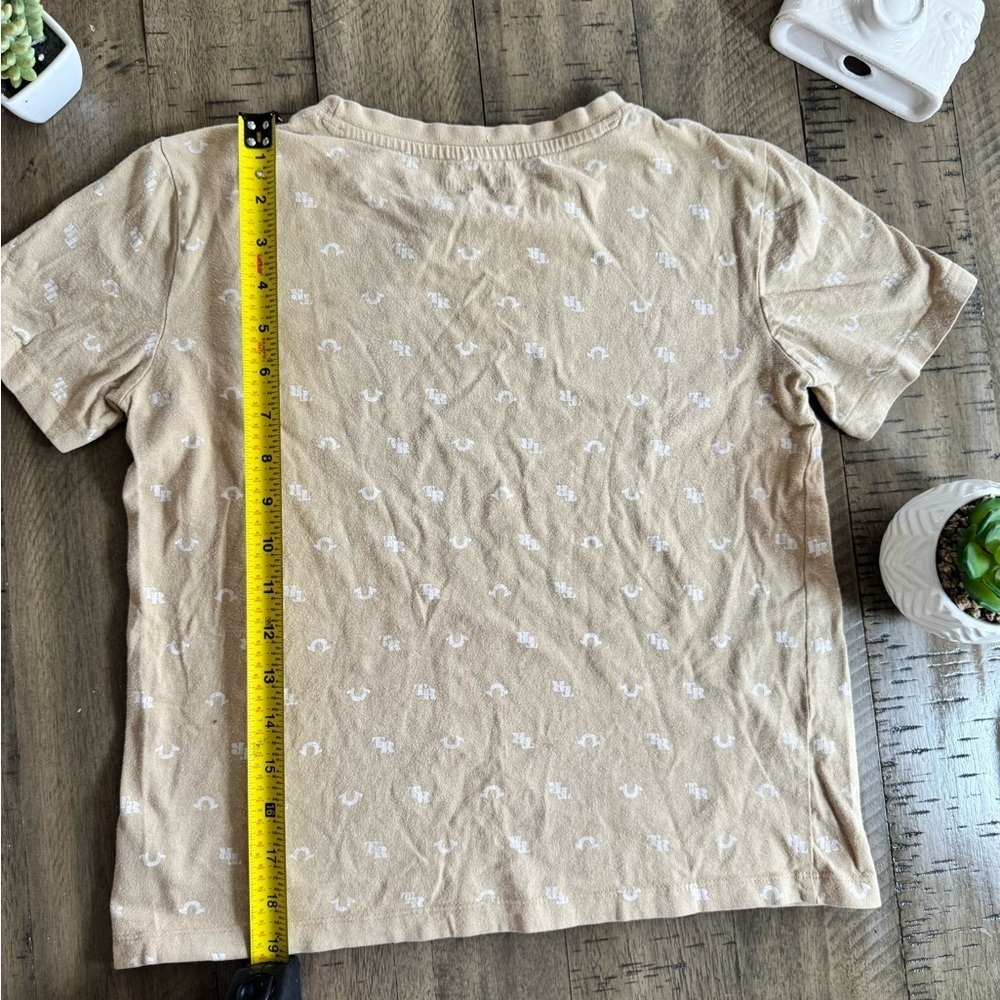 True Religion Beige Graphic Tee - Picture 5 of 7